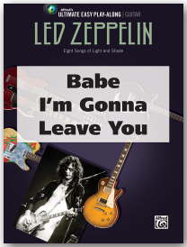 snack Derved fup Babe I'm Gonna Leave You (Led Zeppelin): Guitar Lesson and Play-Along