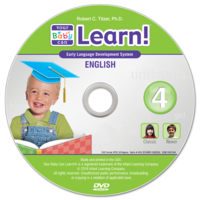 Your Baby Can Learn English Volume 4 Set NEW! 